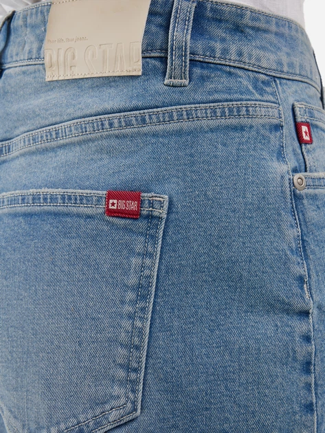 Шорти джинсові жіночі Big Star Ayako 498 W27 Світло-блакитні (5900714841829) - зображення 6