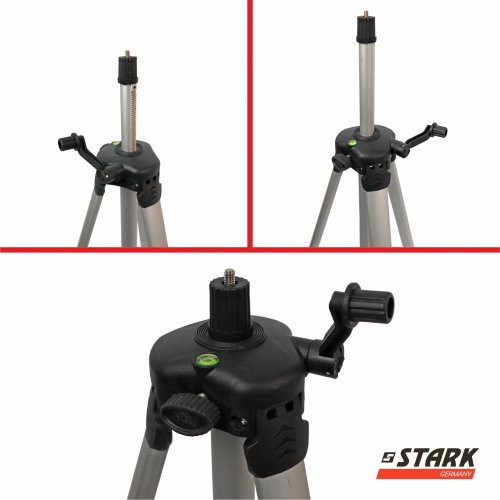 Тренога для нивелира STARK Tripod-1500 1,5 м (290050014) - Фото 4 Тренога для нивелира STARK Tripod-1500 1,5 м (290050014) - изображение 4