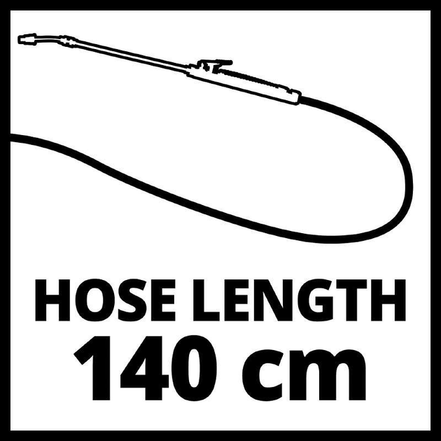 Опрыскиватель Einhell GE-WS 18/75 Li - Solo PXC 18В, 7.5л, 1л/мин, 2.41кг, (без АКБ и ЗУ) (3425220) - изображение 8