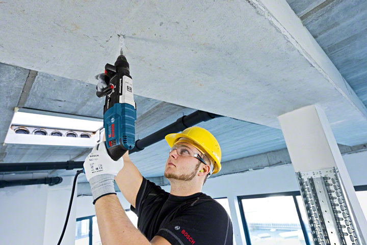 Профессиональный электрический перфоратор Bosch GBH 2-28 : 880 Вт, 3.2 Дж, SDS-Plus (0611267500) - изображение 2