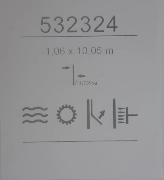 Флізелінові шпалери вініл гарячого тиснення SINTRA Mateo UNI 532324 Бежевий (1,06х10,05м) - зображення 8