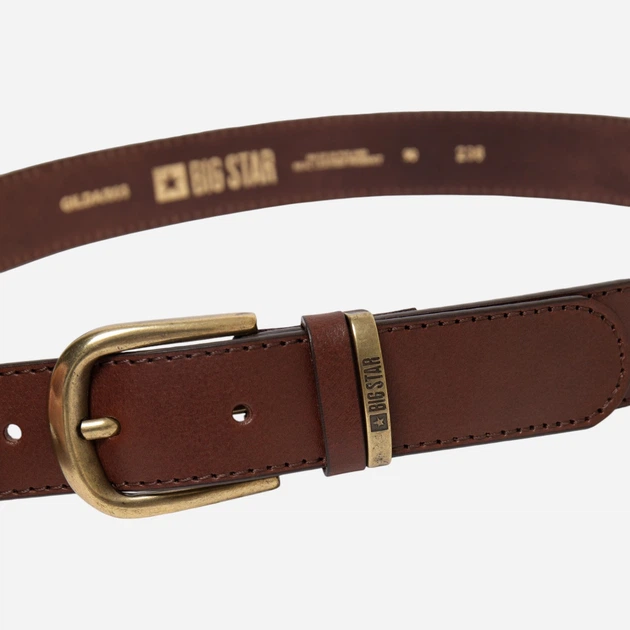 Pasek damski skórzany Big Star Gilda 803 S Brązowy - obraz 5