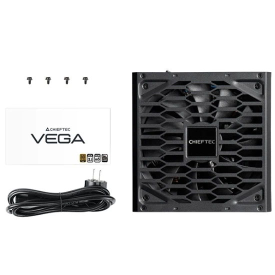 БЖ 750W Chieftec VEGA PPG-750-S ATX 3.1 135mm, 80+ Gold, Retail - зображення 8