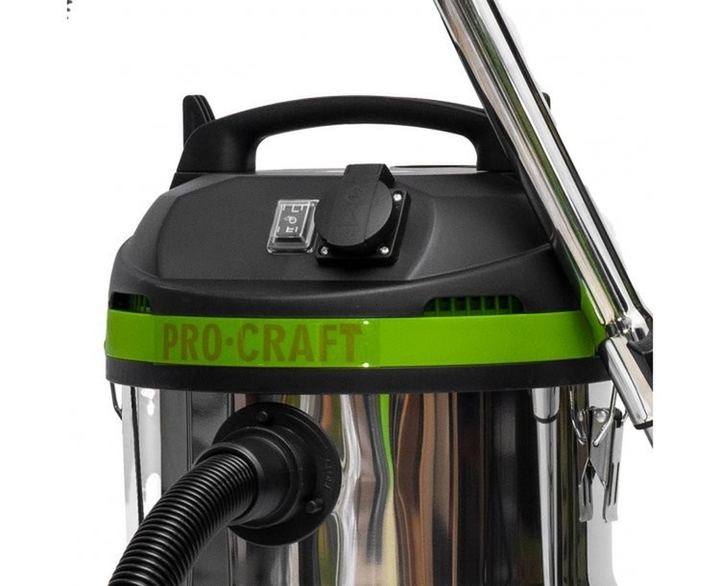 Строительный пылесос ProCraft VP1400 (014004) - Фото 2 Строительный пылесос ProCraft VP1400 (014004) - изображение 2