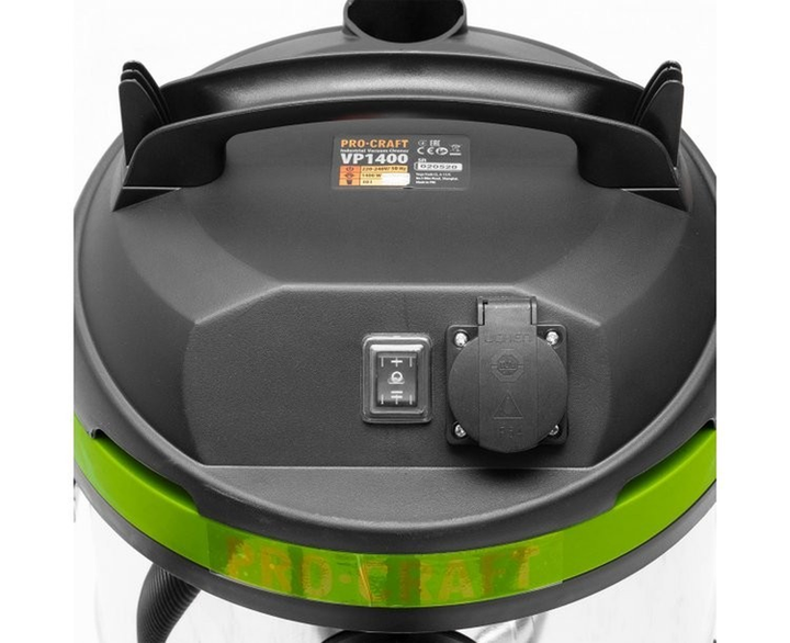 Строительный пылесос ProCraft VP1400 (014004) - Фото 5 Строительный пылесос ProCraft VP1400 (014004) - изображение 5