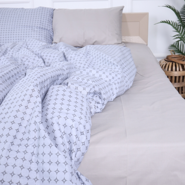Простирадло Mirson Бязь 17-4779 Orleans 180x220 см від Rozetka на платформі USKIDKA Акція на Простирадло Mirson Бязь 17-4779 Orleans 180x220 см від Rozetka