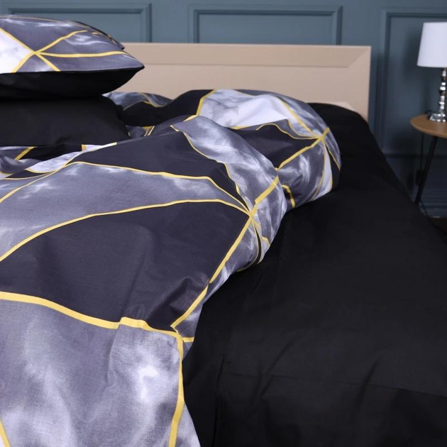 Простирадло MirSon Ranforce Elite 17-0734 Black Marble Mosaic 180x220 см від Rozetka на платформі USKIDKA Акція на Простирадло MirSon Ranforce Elite 17-0734 Black Marble Mosaic 180x220 см від Rozetka