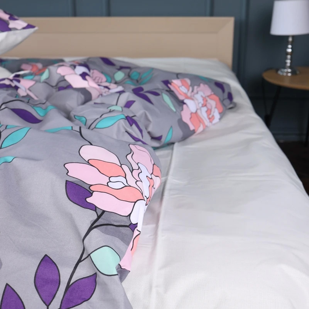 Простирадло MirSon Ranforce Elite 17-0738 Lavender Smoke Blooms 180x220 см від Rozetka на платформі USKIDKA Акція на Простирадло MirSon Ranforce Elite 17-0738 Lavender Smoke Blooms 180x220 см від Rozetka