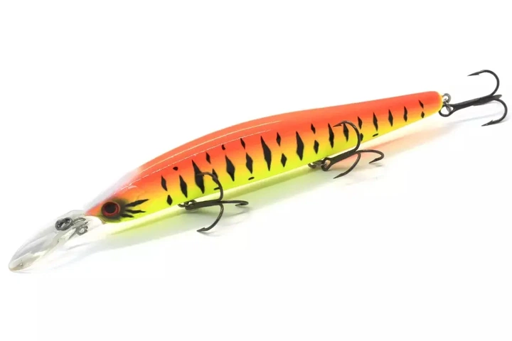 Воблер Daiwa Steez Minnow 125SP MR 20г, цвет: Red Tiger (4132006010) - Фото 1 Воблер Daiwa Steez Minnow 125SP MR 20г, цвет: Red Tiger (4132006010) - изображение 1