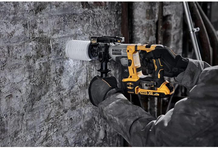 Перфоратор DeWALT бесщёточный, SDS PLUS, 18 В, 1.4 Дж, 2 реж. кейс TSTAK (без АКБ и ЗУ) (DCH172NT) - Фото 8 Перфоратор DeWALT бесщёточный, SDS PLUS, 18 В, 1.4 Дж, 2 реж. кейс TSTAK (без АКБ и ЗУ) (DCH172NT) - изображение 8