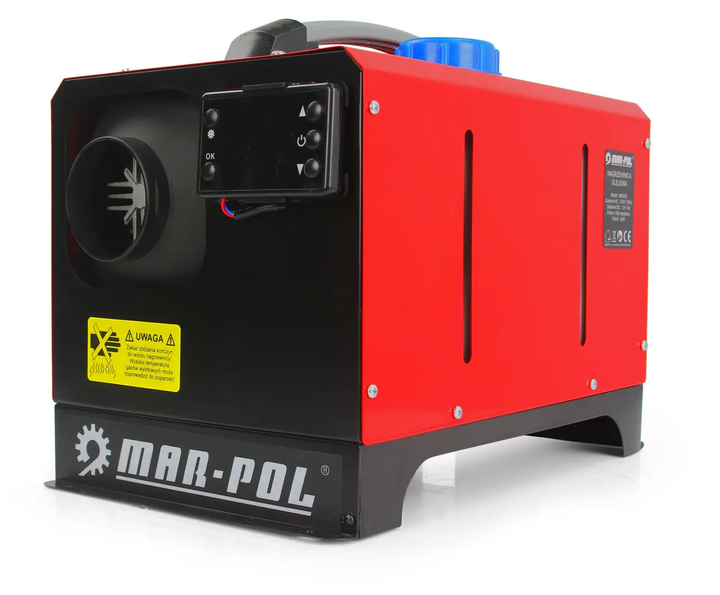 Мощный автономный обогреватель дизельный WEBASTO MAR-POL M80951 12 кВт, 12 В 15 А - изображение 2