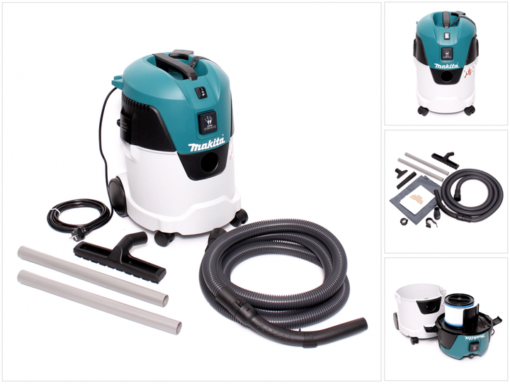 Пилосос будівельний Makita VC2512L, 1000Вт, 25л (VC2512L) - Фото 3 Пилосос будівельний Makita VC2512L, 1000Вт, 25л (VC2512L) - зображення 3