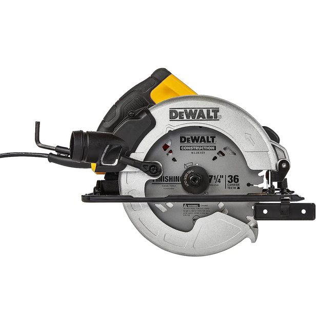 Профессиональная пила дисковая сетевая DeWALT DWE5615 : 1500 Вт, диск 190 мм, 5500 об/мин - Фото 2 Профессиональная пила дисковая сетевая DeWALT DWE5615 : 1500 Вт, диск 190 мм, 5500 об/мин - изображение 2