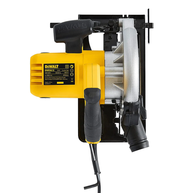 Профессиональная пила дисковая сетевая DeWALT DWE5615 : 1500 Вт, диск 190 мм, 5500 об/мин - Фото 5 Профессиональная пила дисковая сетевая DeWALT DWE5615 : 1500 Вт, диск 190 мм, 5500 об/мин - изображение 5