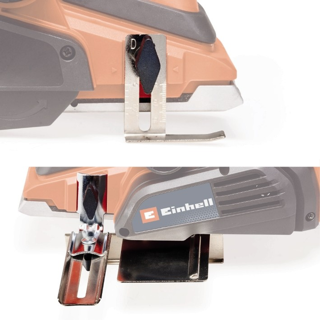 Мощный рубанок электрический Einhell TE-PL 920: 920 Вт, ширина 82 мм, глубина 3,5 мм, 15000 об/мин, 3.25 кг (4345325) - изображение 5