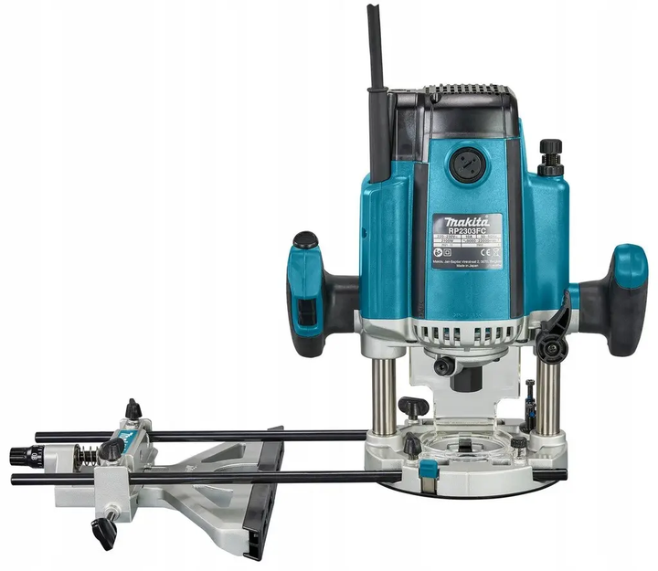 Фрезер вертикальный Makita RP2303FC08 : 2100 Вт, цанга 6/8/12 мм, 9000-23000 хв-1 - изображение 5