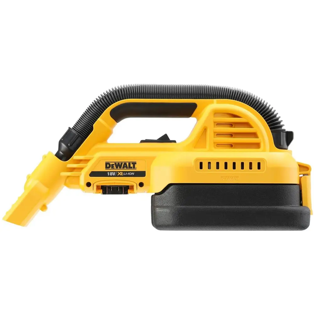 Профессиональный пылесос аккумуляторный DeWALT DCV517N : без АКБ, объем 1.9л, шланг 1м (DCV517N) - Фото 3 Профессиональный пылесос аккумуляторный DeWALT DCV517N : без АКБ, объем 1.9л, шланг 1м (DCV517N) - изображение 3