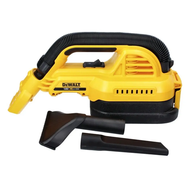 Профессиональный пылесос аккумуляторный DeWALT DCV517N : без АКБ, объем 1.9л, шланг 1м (DCV517N) - Фото 5 Профессиональный пылесос аккумуляторный DeWALT DCV517N : без АКБ, объем 1.9л, шланг 1м (DCV517N) - изображение 5