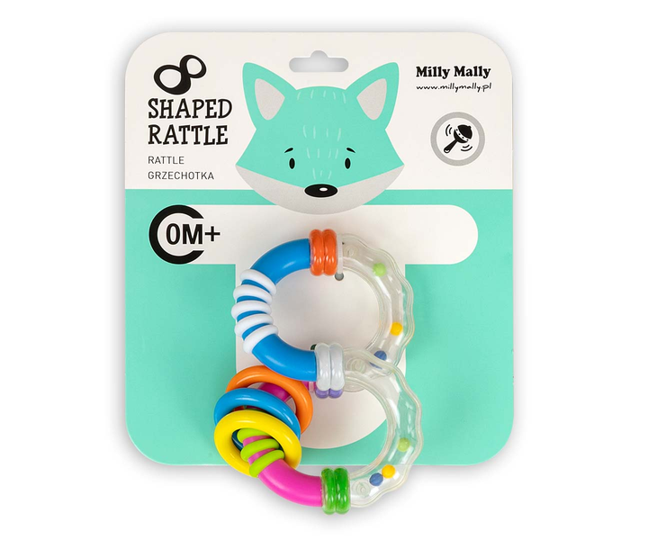 Grzechotka Ósemka Milly Mally Shaped 8 rattle 4657 (5901761127911) - obraz 4