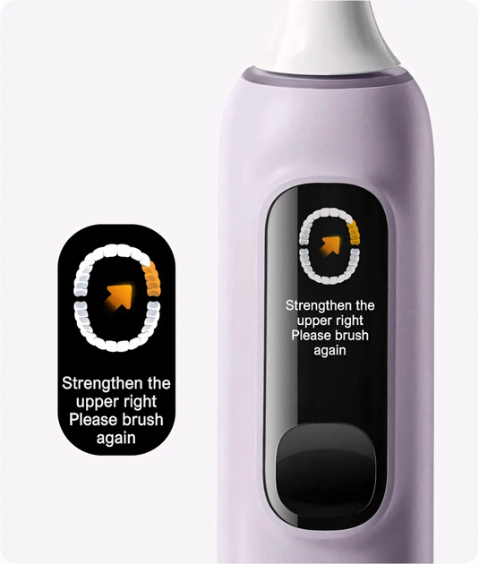 Електрична зубна щітка Mijia Sonic Sweep Electric Toothbrush Pro (MES610) + 2 насадки Violet - зображення 6