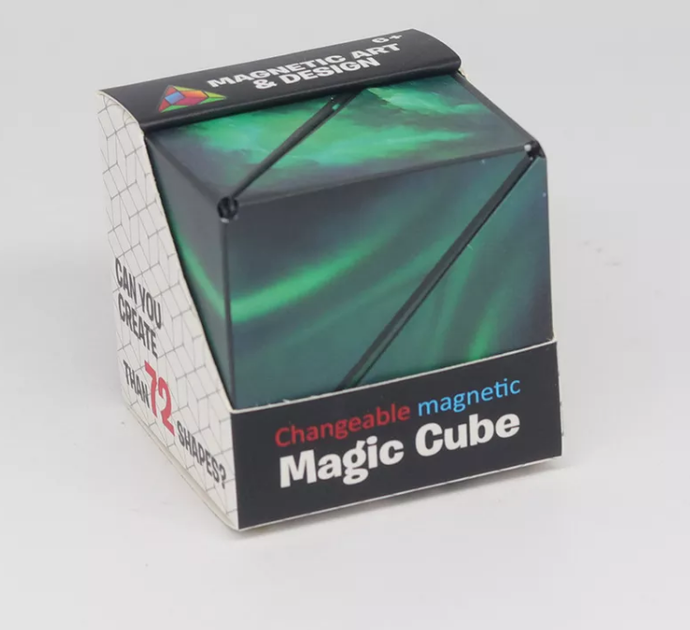 Shape Shifting Box Magnetic Magic Cube | Малахіт - зображення 11