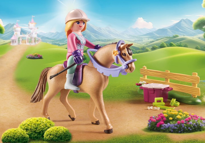 Zestaw zabawek dla dzieci Playmobil Starter Pack Princess with Horse 71801 (4008789718013) - obraz 4