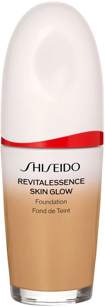 Тональный крем Shiseido Revitalessence Skin Glow Foundation SPF 30 PA+++ 350 Maple 30ml - Фото 1 Тональный крем Shiseido Revitalessence Skin Glow Foundation SPF 30 PA+++ 350 Maple 30ml - изображение 1