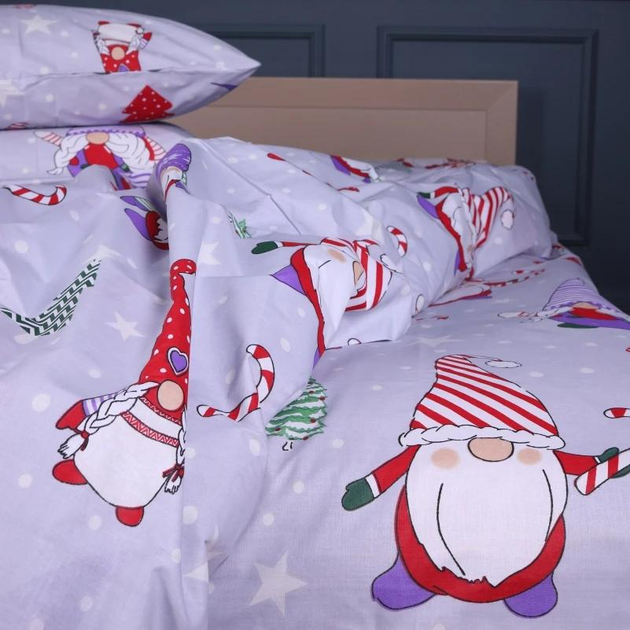 Простирадло MirSon двоспальне 180x220 см 17-0683 Holly Jolly Ranforce Elite від Rozetka на платформі USKIDKA Акція на Простирадло MirSon двоспальне 180x220 см 17-0683 Holly Jolly Ranforce Elite від Rozetka