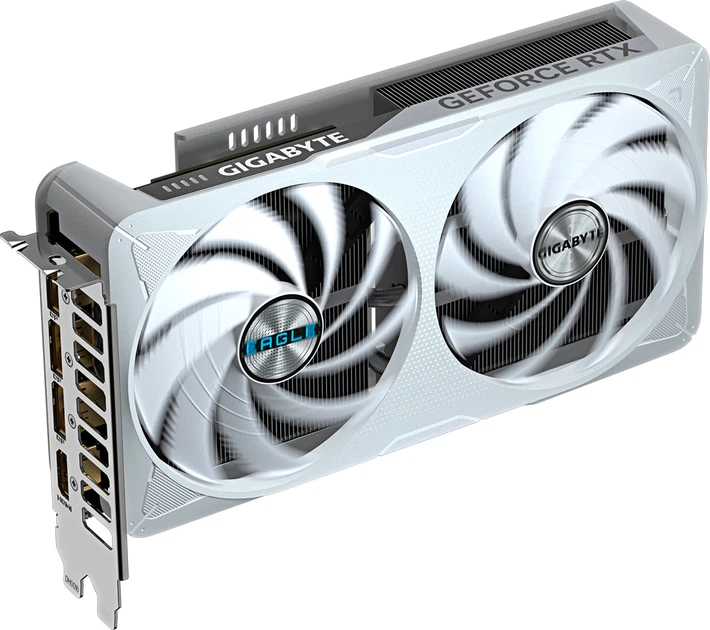 Відеокарта Gigabyte PCI-Ex GeForce RTX 5060 Ti EAGLE OC ICE 8G 8GB GDDR7 (128bit) (2617/28000) (HDMI, 3 x DisplayPort) (GV-N506TEAGLEOC ICE-8GD) - зображення 4