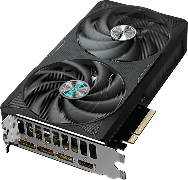 Відеокарта Gigabyte PCI-Ex GeForce RTX 5060 Ti EAGLE OC 8G 8GB GDDR7 (128bit) (2617/28000) (HDMI, 3 x DisplayPort) (GV-N506TEAGLE OC-8GD) - зображення 4