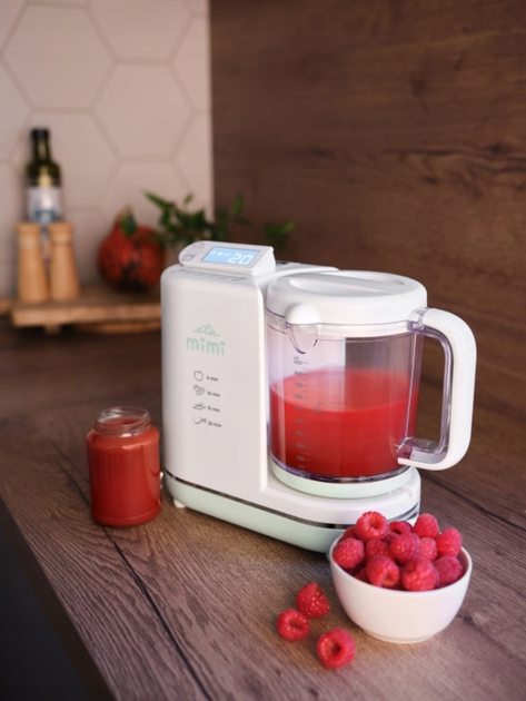 Wielofunkcyjny blender Eta Mimi z funkcją gotowania na parze Biało-turkusowy (ETA430690000) - obraz 12