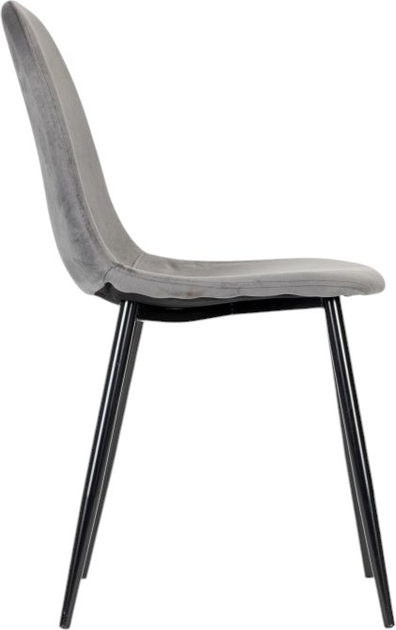 Набір стільців для кухні та вітальні ModernHome by Multistore J933 4 шт Grey (5905817000715) - зображення 5