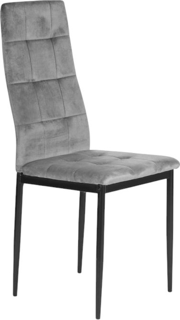 Набір стільців для кухні та вітальні ModernHome by Multistore F261-3KD 4 шт Grey (5905817002931) - зображення 3