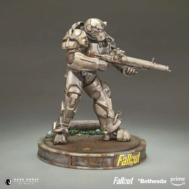 Dark Horse Fallout フォールアウト　マキシマス　スタチュー Fallout (Amazon): Stylized Maximus 8