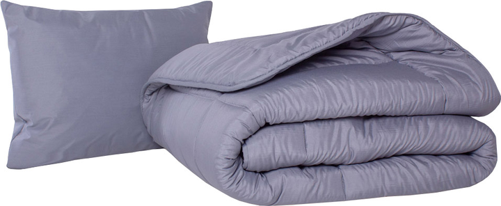 Набір Бавовняний MirSon Супер Теплий №9036 Eco Light Gray (ковдра 200x220 см + подушка 50х70 середня) від Rozetka на платформі USKIDKA Акція на Набір Бавовняний MirSon Супер Теплий №9036 Eco Light Gray (ковдра 200x220 см + подушка 50х70 середня) від Rozetka