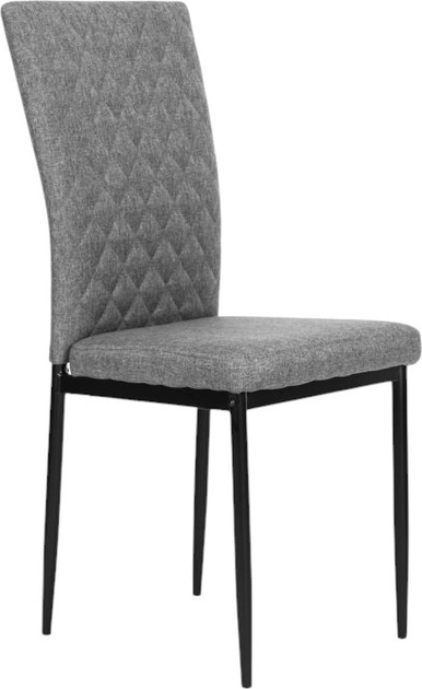 Zestaw krzeseł do kuchni i salonu ModernHome by Multistore KJC266-1 4 szt Grey (5905817002993) - obraz 3