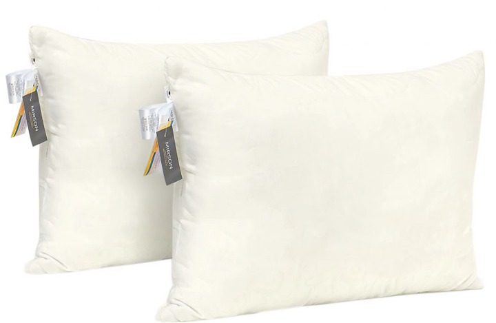 Антиалергенна подушка MirSon EcoSilk №1602 Eco Light 50х70 середня Creamy від Rozetka на платформі USKIDKA Акція на Антиалергенна подушка MirSon EcoSilk №1602 Eco Light 50х70 середня Creamy від Rozetka