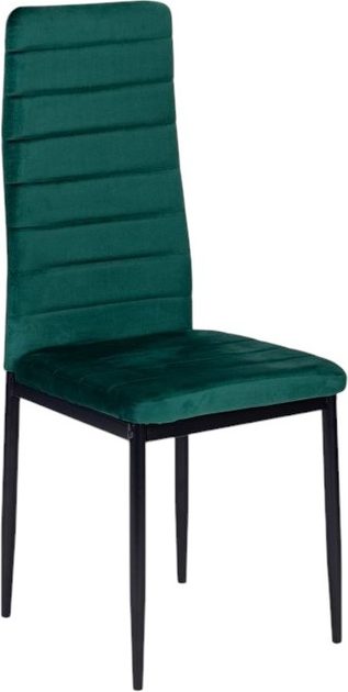 Набір стільців для кухні та вітальні ModernHome by Multistore VELVET 4 шт Green (5904224306731) - зображення 7