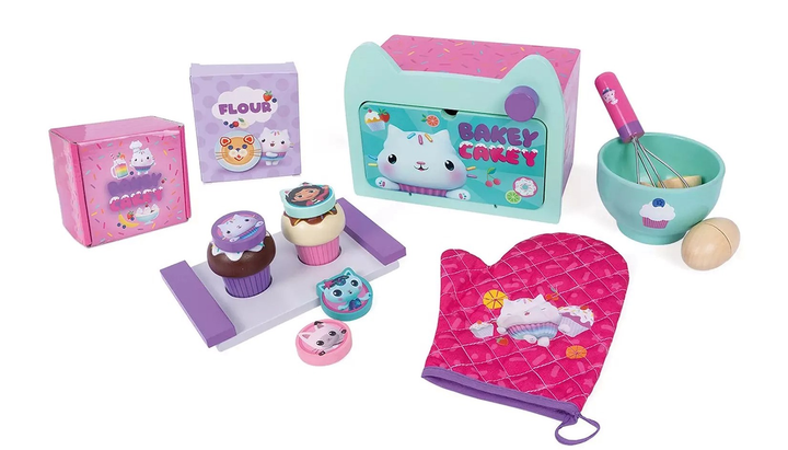 Zestaw zabawkowy Gabby's Dollhouse do pieczenia Cakey Cat’S (204-700000) (5055069723846) - obraz 3