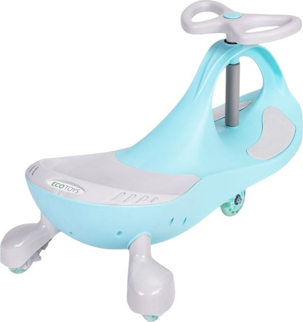 Толокар EcoToys YM-SW-1 LED Blue (5905817004188) - зображення 3