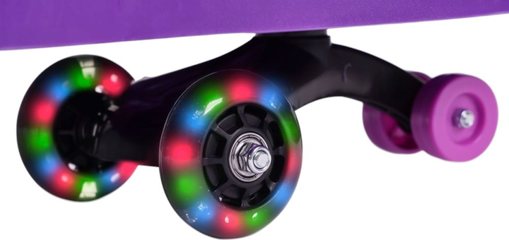 Jeździk EcoToys YM-SW-1 LED Purple (5905817003044) - obraz 6