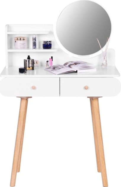 Туалетний столик ModernHome by Multistore CHDT05 White (5905817001675) - зображення 5