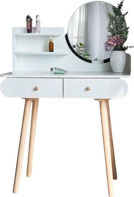 Туалетний столик ModernHome by Multistore CHDT05 White (5905817001675) - зображення 9