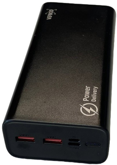Powerbank Verico Power Pro PD 30000 mAh Black (4PW-PDDBK1-NN) - obraz 5