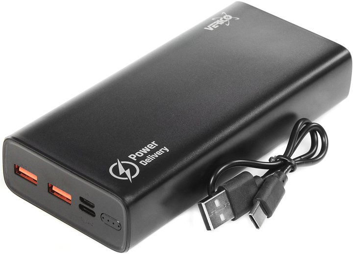 Powerbank Verico Power Pro PD 20000 mAh Black (4PW-PDPBK1-NN) - obraz 3