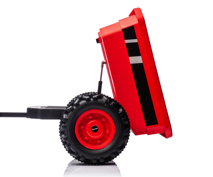 Ciągnik elektryczny dla dzieci Milly Mally Farmer z przyczepą Red 5741 (5901761129083) - obraz 8