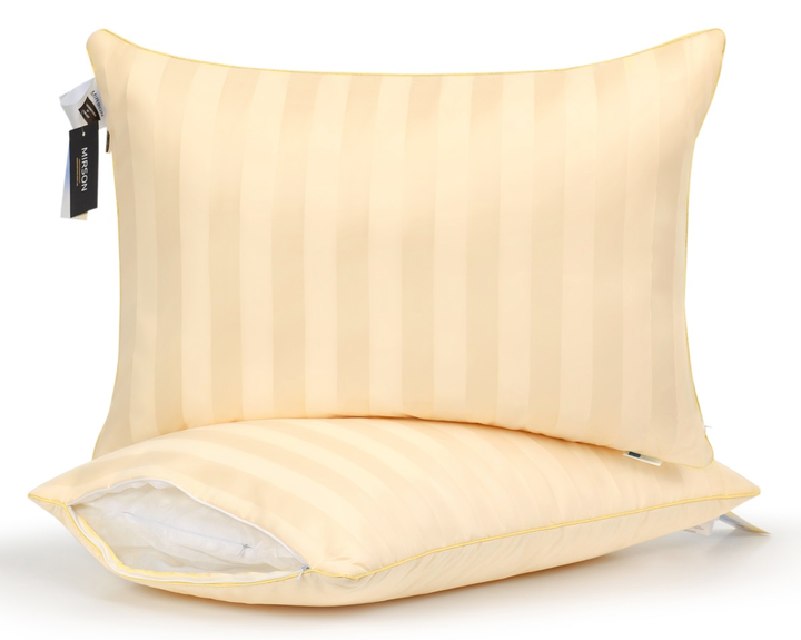 Подушка антиалергенна MirSon 1168 Carmela Hand Made EcoSilk М'яка 40х60 см від Rozetka на платформі USKIDKA Акція на Подушка антиалергенна MirSon 1168 Carmela Hand Made EcoSilk М'яка 40х60 см від Rozetka