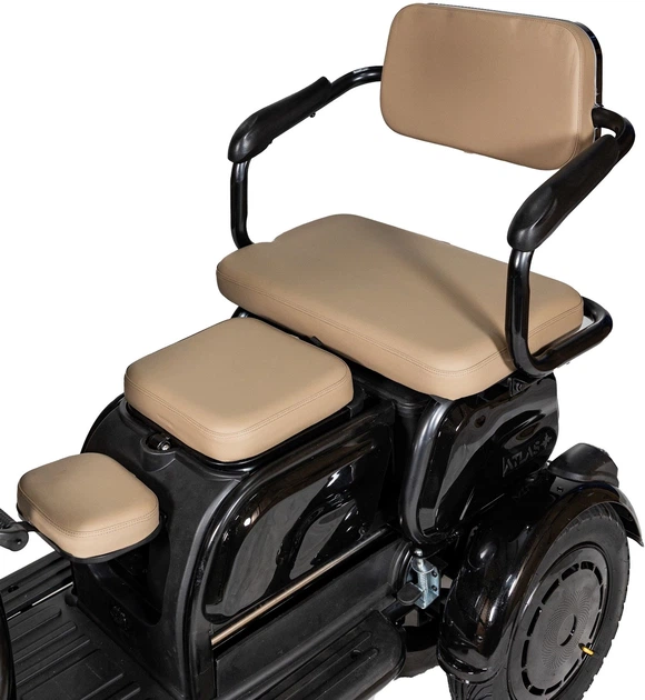 Электроскутер Atlas Elegant Trike 800W Cyan Blue (4015_atlas) - изображение 7