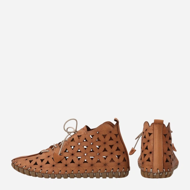 Жіночі туфлі зі шкіри Venezia A002LEBROSP118 37 (4UK) 24 см Коричневі (5906140778593) - зображення 3