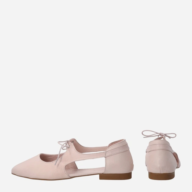 Жіночі балетки зі шкіри Venezia A034LEPIOBA118 36 (3UK) 23.5 см Бежеві (5906140781234) - зображення 3